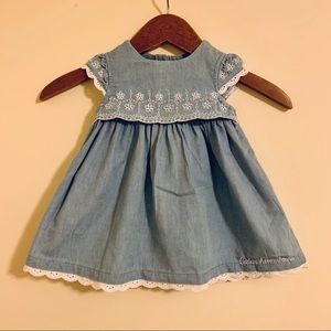 BABY GIRL DENIM DRESS 18M